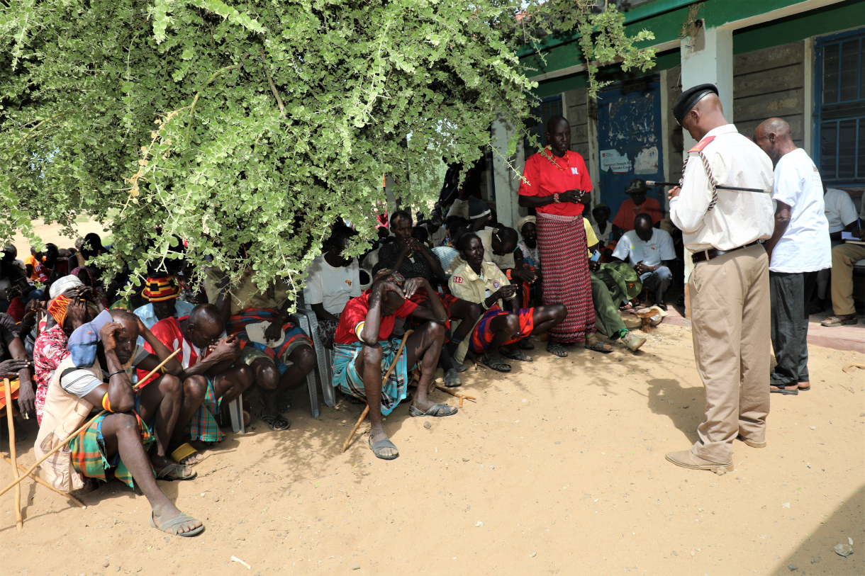 Baraza at Ileret - Marsabit County.